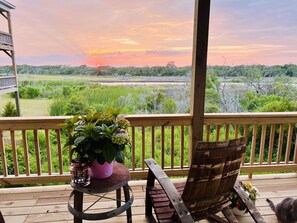 Terrace/patio - Elegant Beach rental for casual enjoyment. (Surf City)