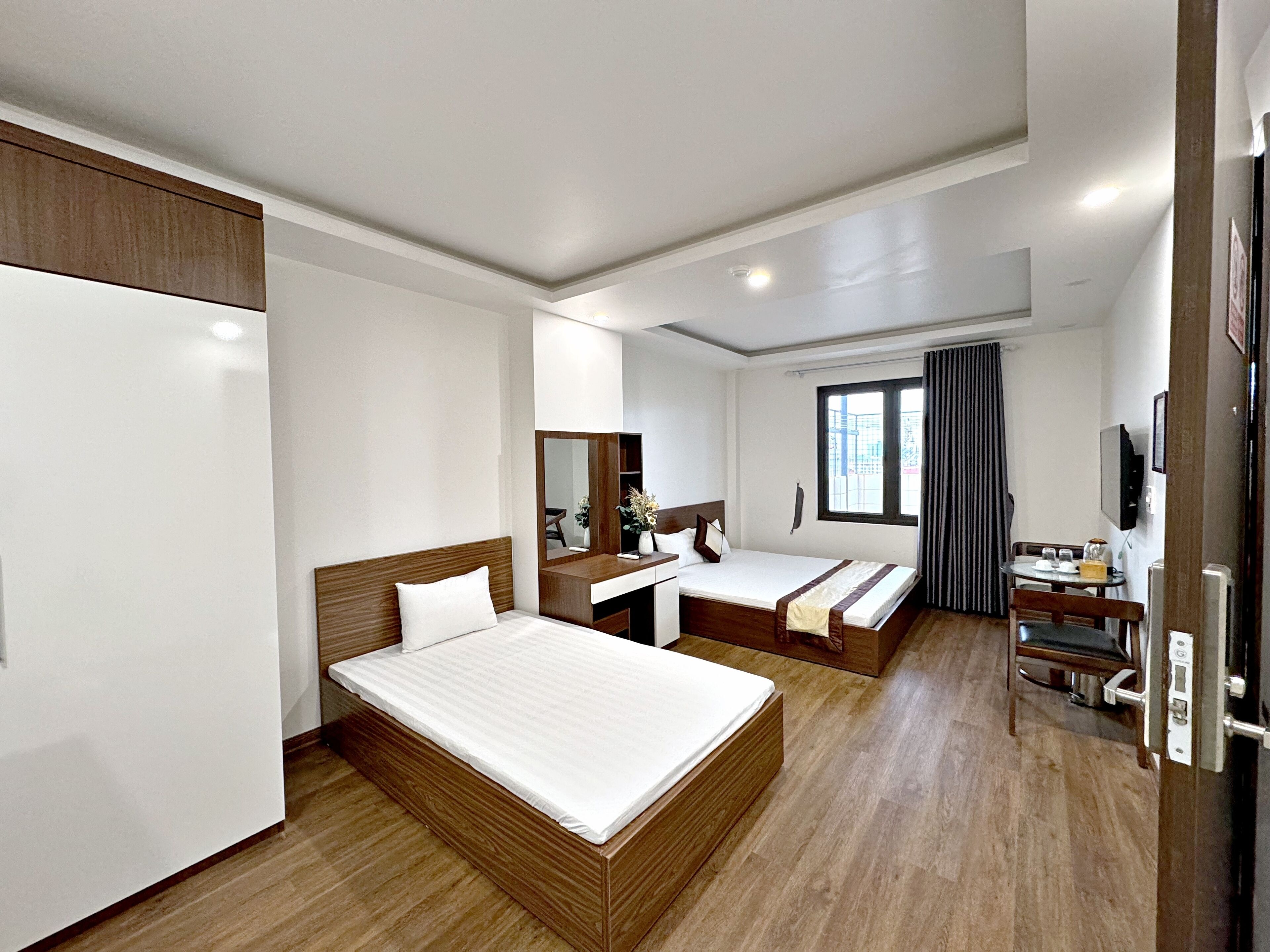 Chambre Triple Deluxe | Bureau, rideaux occultants, chambres insonorisées, Wi-Fi gratuit