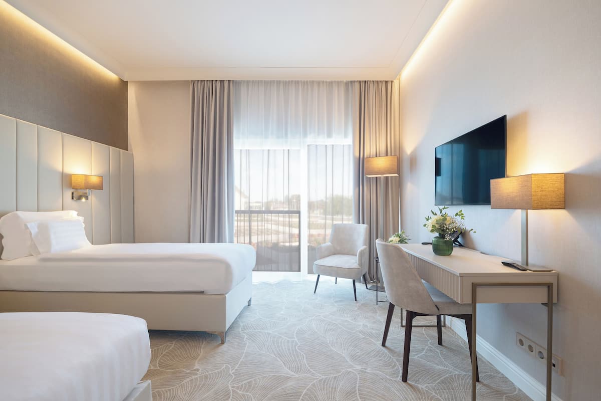 1 habitación, minibar, caja de seguridad en la habitación y escritorio
