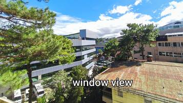 Blick von der Unterkunft