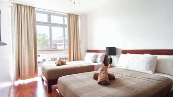 Familienapartment | 1 Schlafzimmer, schallisolierte Zimmer, kostenloses WLAN