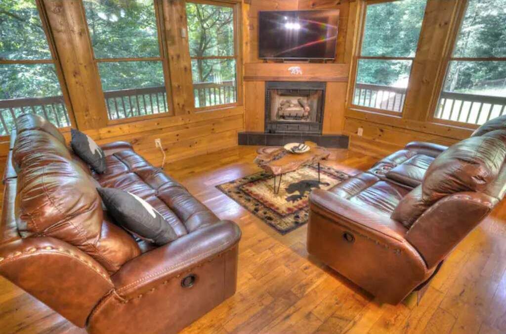 TV connectée, cheminée