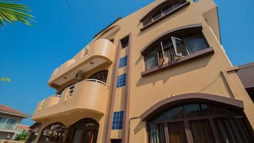 Overnatningsstedets facade