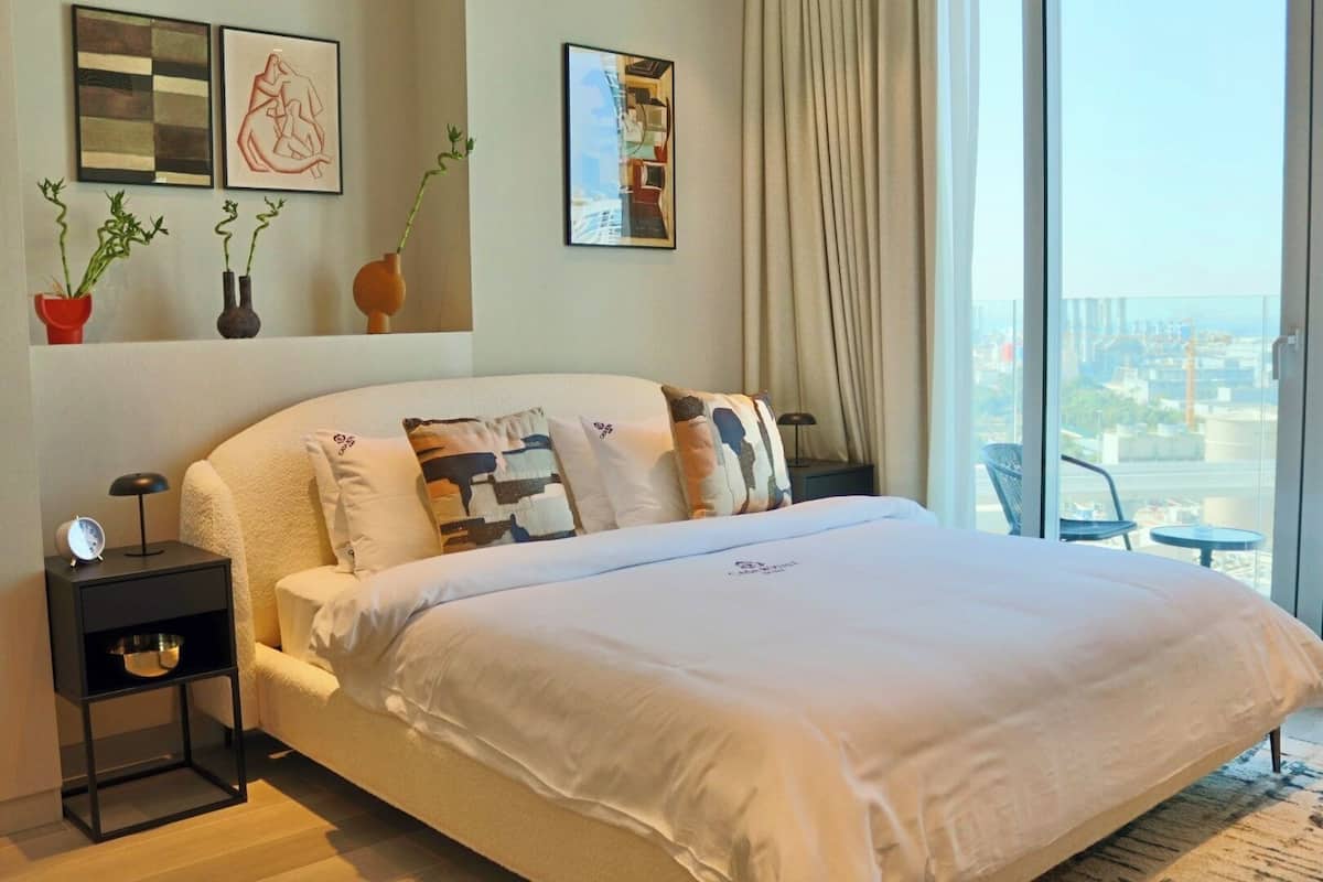 Elite studio | 1 slaapkamer, luxe beddengoed, bedden met traagschuimmatras