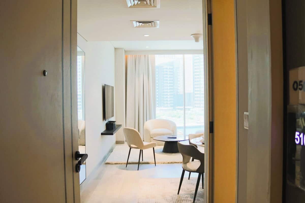 Gallery appartement | 1 slaapkamer, luxe beddengoed, bedden met traagschuimmatras