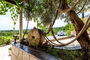 Hus (Three holiday homes - H3 Ston (4+2)) | Terrass/Patio