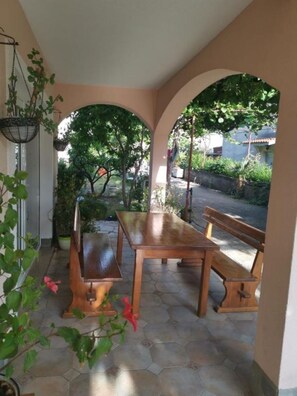 Apartment (Ani - 250m from beach - A1(2)) | Terrace/patio