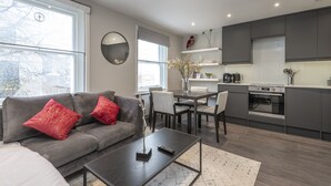 Apartment | Living area - Luxury Georgian House in Marylebone (London)