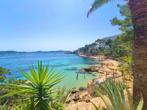 A3023 Apartment with sea view for 2 people in Cala Fornells