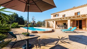 Outdoor dining - H2923 Finca Capo with pool for 6 persons near Sa Pobla (Sa Pobla)