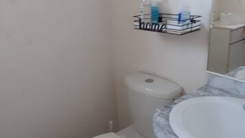 Serviettes fournies, papier toilette