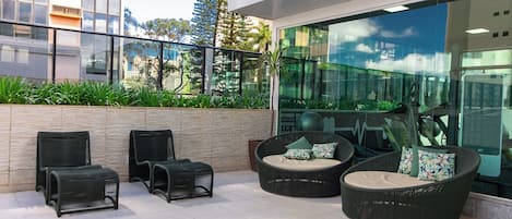 Façade de l’hébergement