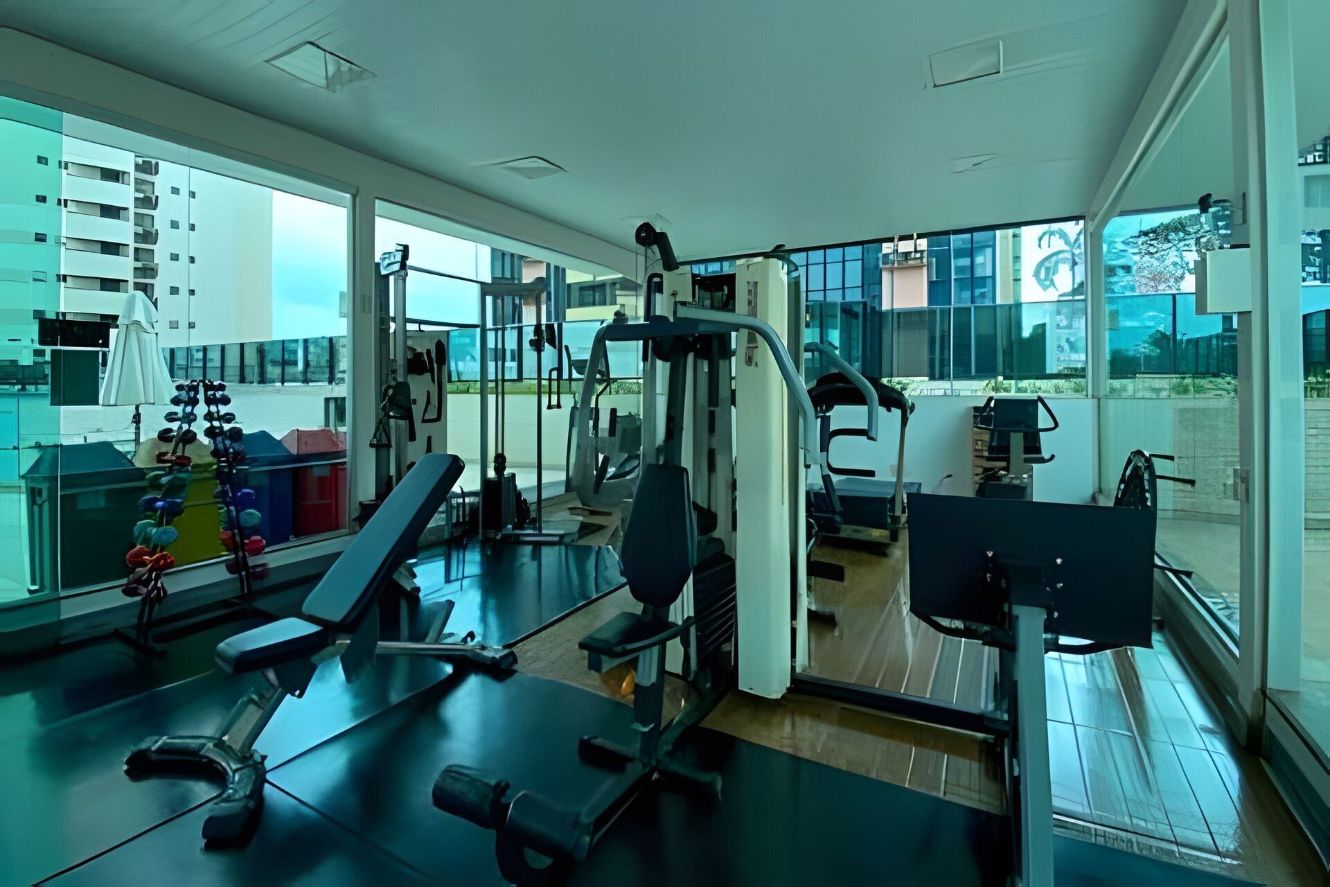 Apartamento básico | Sala de fitness