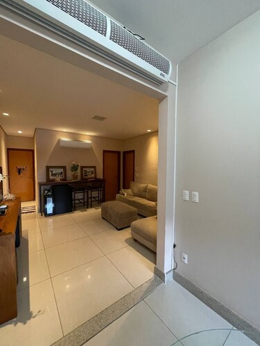 Apê na Pampulha 3Q, Ar Split, Churrasco e 2 Vagas