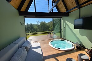 Cabin | Living area - Sitio Sunset Joy (Santa Maria)