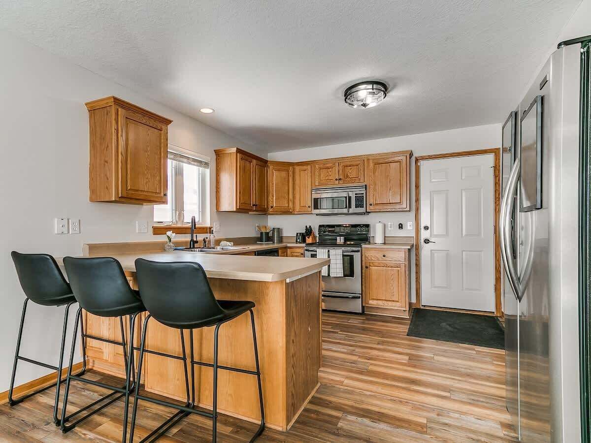 Réfrigérateur, cafetière/bouilloire