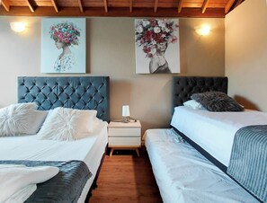 3 chambres, bureau, lit de bébé portatif, accès au Wi-Fi (inclus)