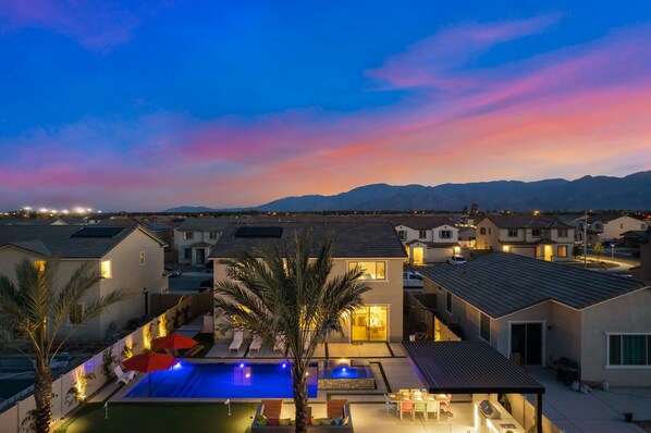 Exterior - Eclectic Paradise w/Pool & Spa! Close to Festivals (Coachella)