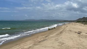 Beach nearby, beach shuttle