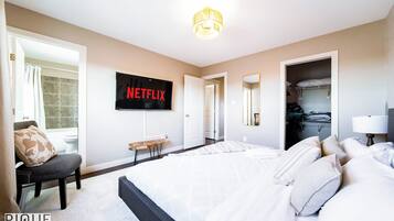 4 soveværelser, strygejern/strygebræt, weekendseng, gratis Wi-Fi