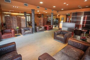 Sala de estar en el lobby