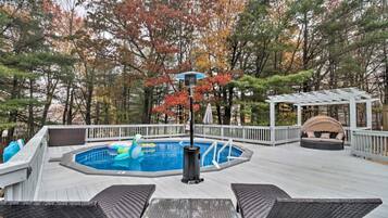 Opvarmet pool