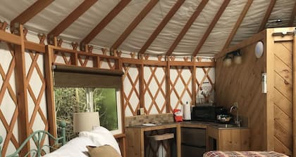 Inn & Spa at Cedar Falls Katydid Yurt