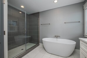 Shower, towels