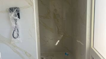 Towels, soap, toilet paper