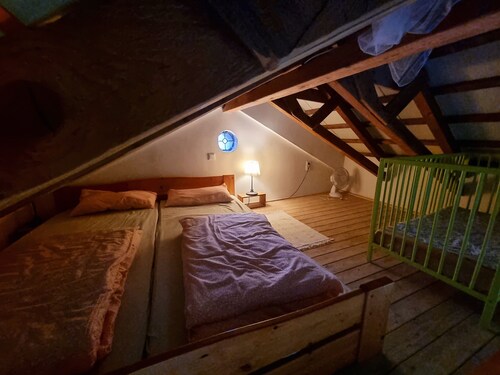 Das alte Backhaus  - Uriges Ferienhäuschen mit gemütlicher Bauernhof Atmosphäre