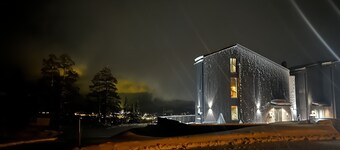 Unique cabin with high standard, view, ski-in/out located at the top of Fagerlia
