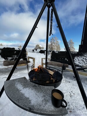 Overnattingsstedets uteområder