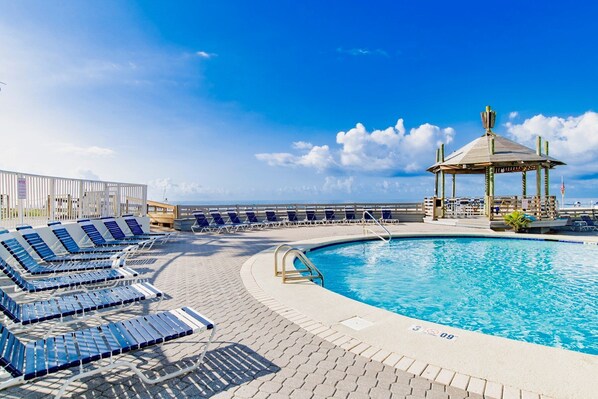 Indoor pool, a heated pool