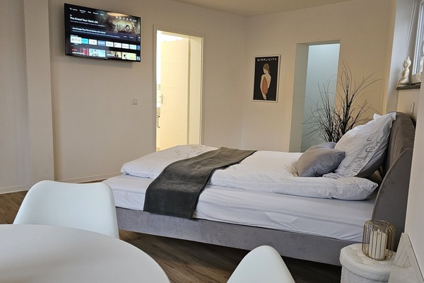 1 Schlafzimmer, Schreibtisch, WLAN, Bettwäsche