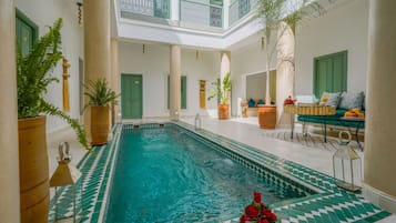 Economy Double Room, Shared Bathroom, Pool View (Coraline) | View from property