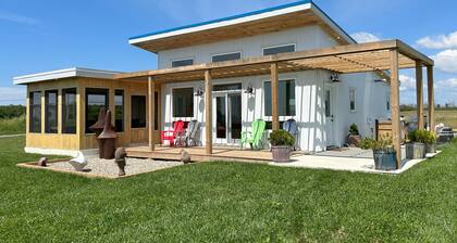 EntiÚrement équipé, 4 saisons, 2 chambres dans le vignoble du Domaine Harwood.