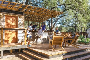 Property grounds - The Macaw yurt (Travis County)