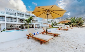 Vista a la playa o al mar