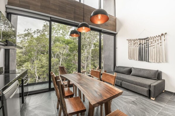 Interior - Alberca Privada - 2BR - Roof top - Selvática (Tulum)