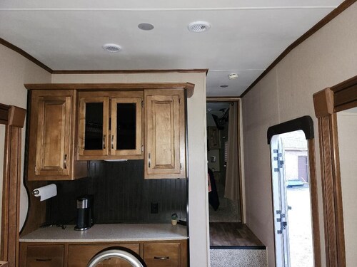 “Home Is Where You Park It”. Our RV Travel Trailer SLEEPS 4 PEACEFULLY. @Masters