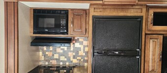 “Home Is Where You Park It”. Our RV Travel Trailer SLEEPS 4 PEACEFULLY. @Masters