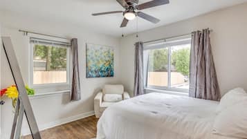 2 Schlafzimmer, Bügeleisen/Bügelbrett, kostenloses WLAN, Bettwäsche