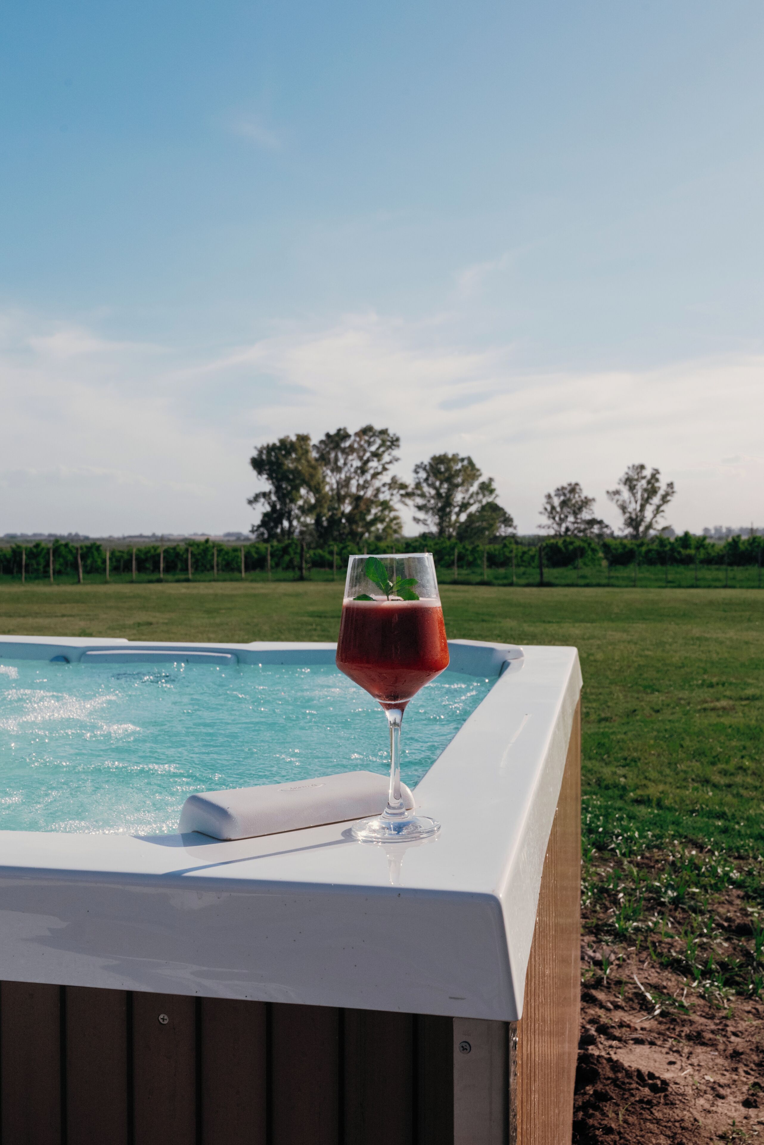 Bañera de hidromasaje exterior