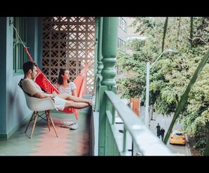 Property grounds - Hermosa Habitación Básica Twin En El Sector de La Candelaria - Medellín (Medellín)