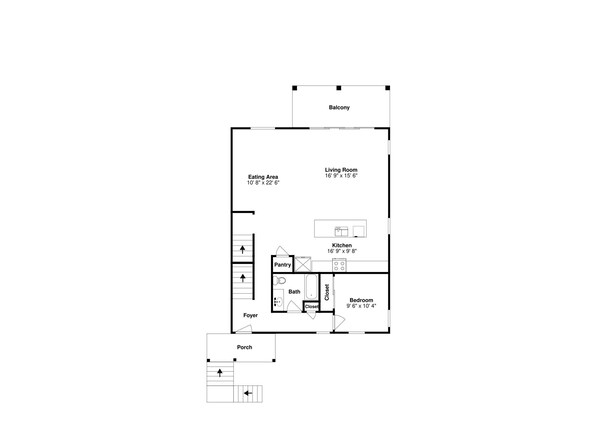 Floor plan - Lost Key Villas #14367 by Southern Vacation Rentals (Pensacola)
