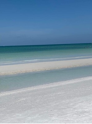 Sun loungers, beach towels