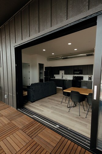 Walk To Intrust Bank Arena! Modern Loft W/ Balcony