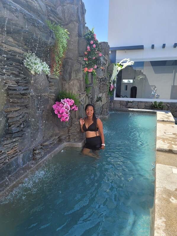 Piscina a l'aire lliure