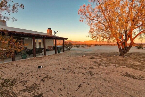 Enceinte de l’hébergement