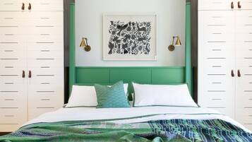 1 bedroom, in-room safe, desk, iron/ironing board